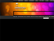 Tablet Screenshot of guidepardieu.com